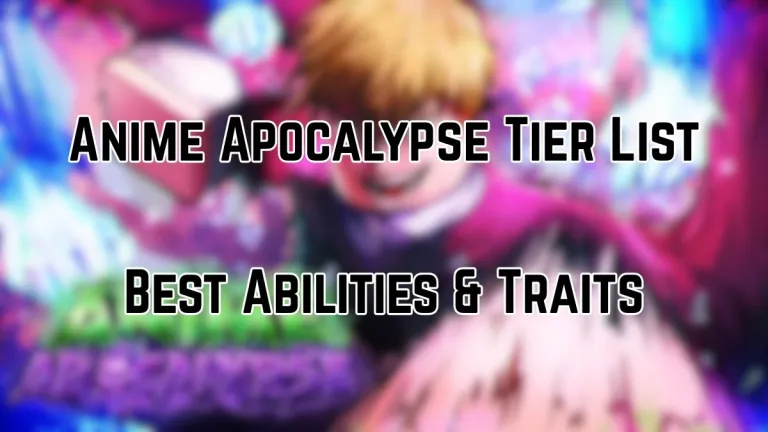Pro Game Guides cover image for Anime Apocalypse tier list